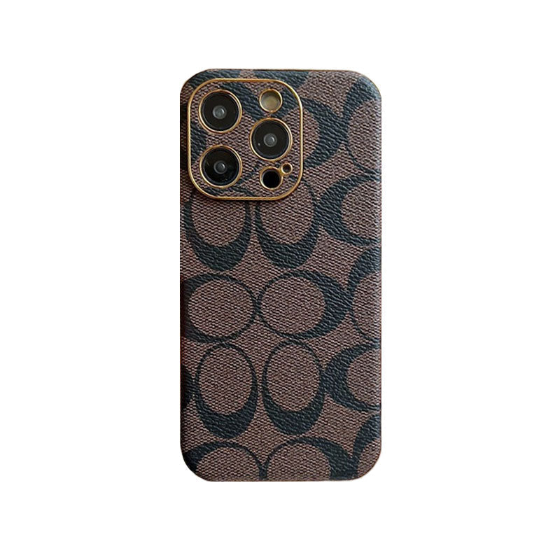 Classic iPhone Case Leather Black