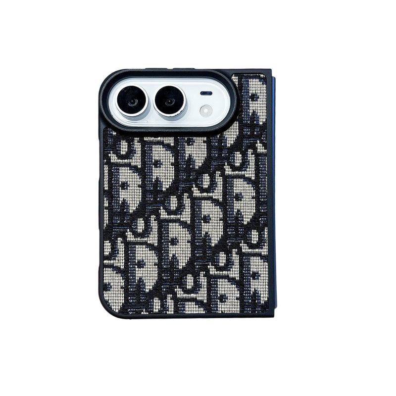 Slim Signature Leather Protective iPhone Case