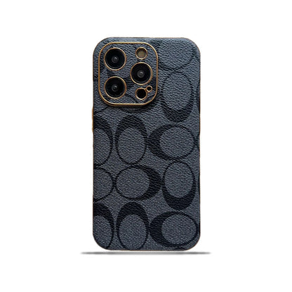 Classic iPhone Case Leather Black