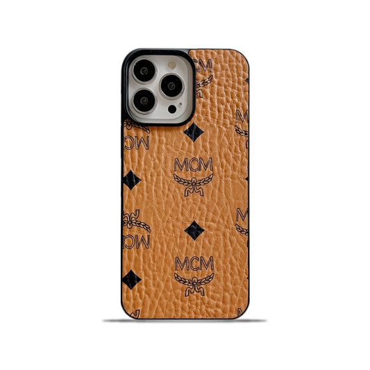 MCM iPhone Case Yellow-