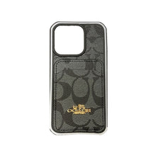 Classic iPhone Case With Card Holder Coffee