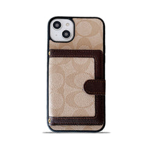 Classic iPhone Case With Wallet And Crossbody Strap White