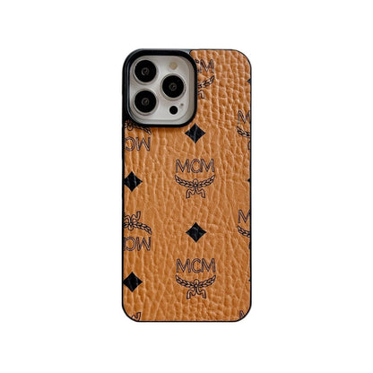 MCM iPhone Case Black-