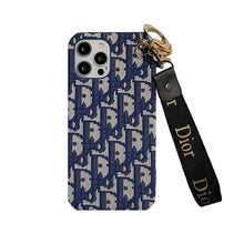 Fashion iPhone Case With Strap Black-