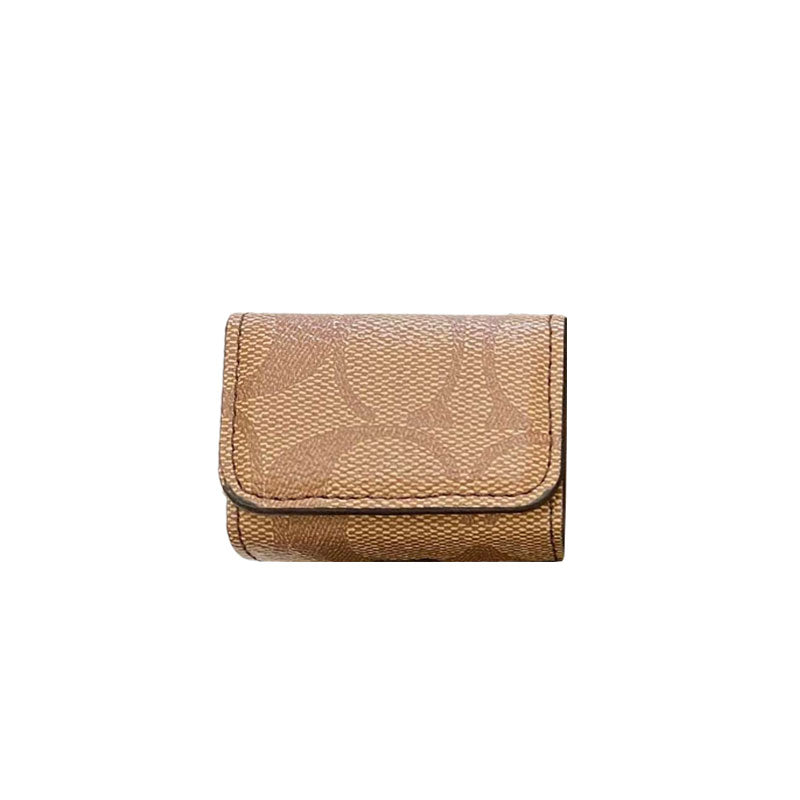 Luxury Coach AirPods Cases Dark brown-