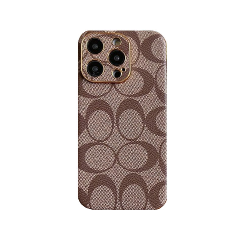 Classic iPhone Case Leather Black