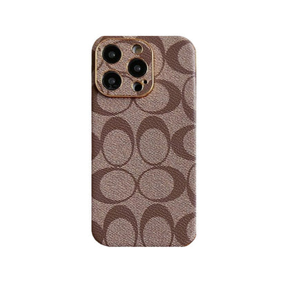 Classic iPhone Case Leather Black