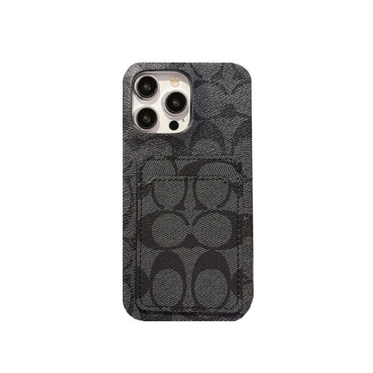 Classic Classic iPhone Case With Card Holder White