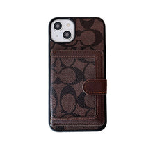 Classic iPhone Case With Wallet And Crossbody Strap White