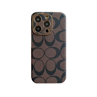 Classic iPhone Case Leather Black