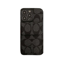 Classic iPhone Case With Wallet Black-