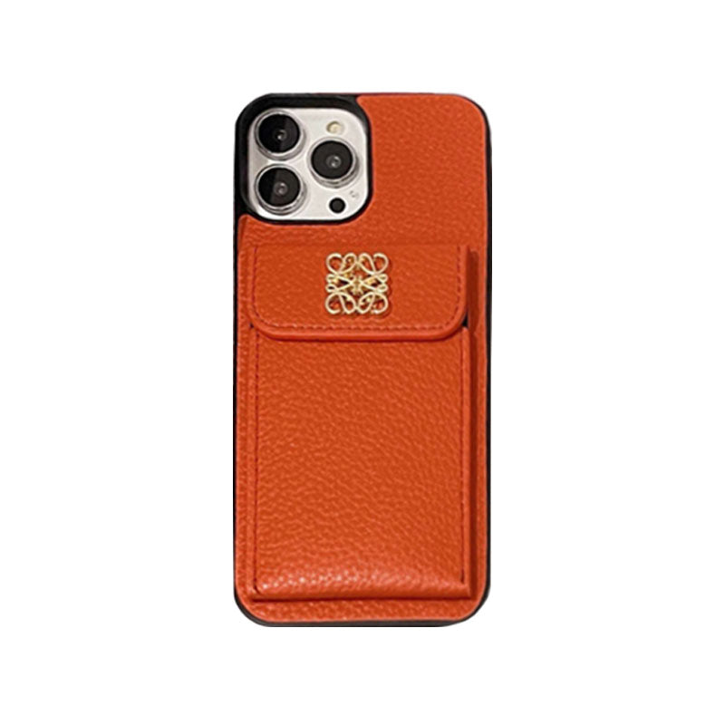 Luxury iPhone Case With Card Holder Black-