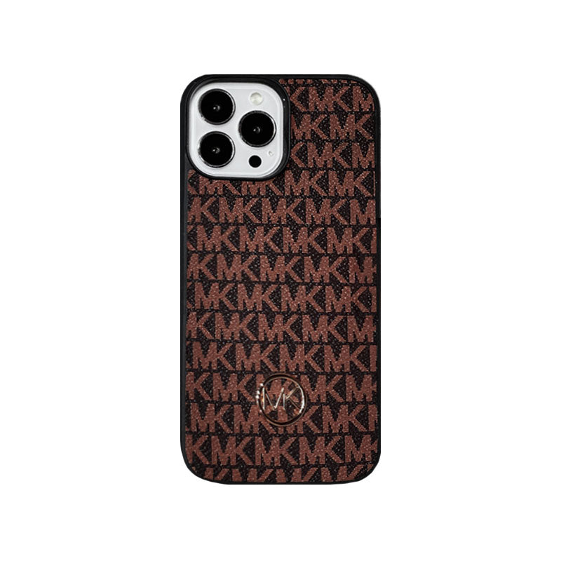 Luxury iPhone Case Brown-