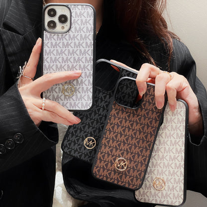 Luxury iPhone Case Brown-