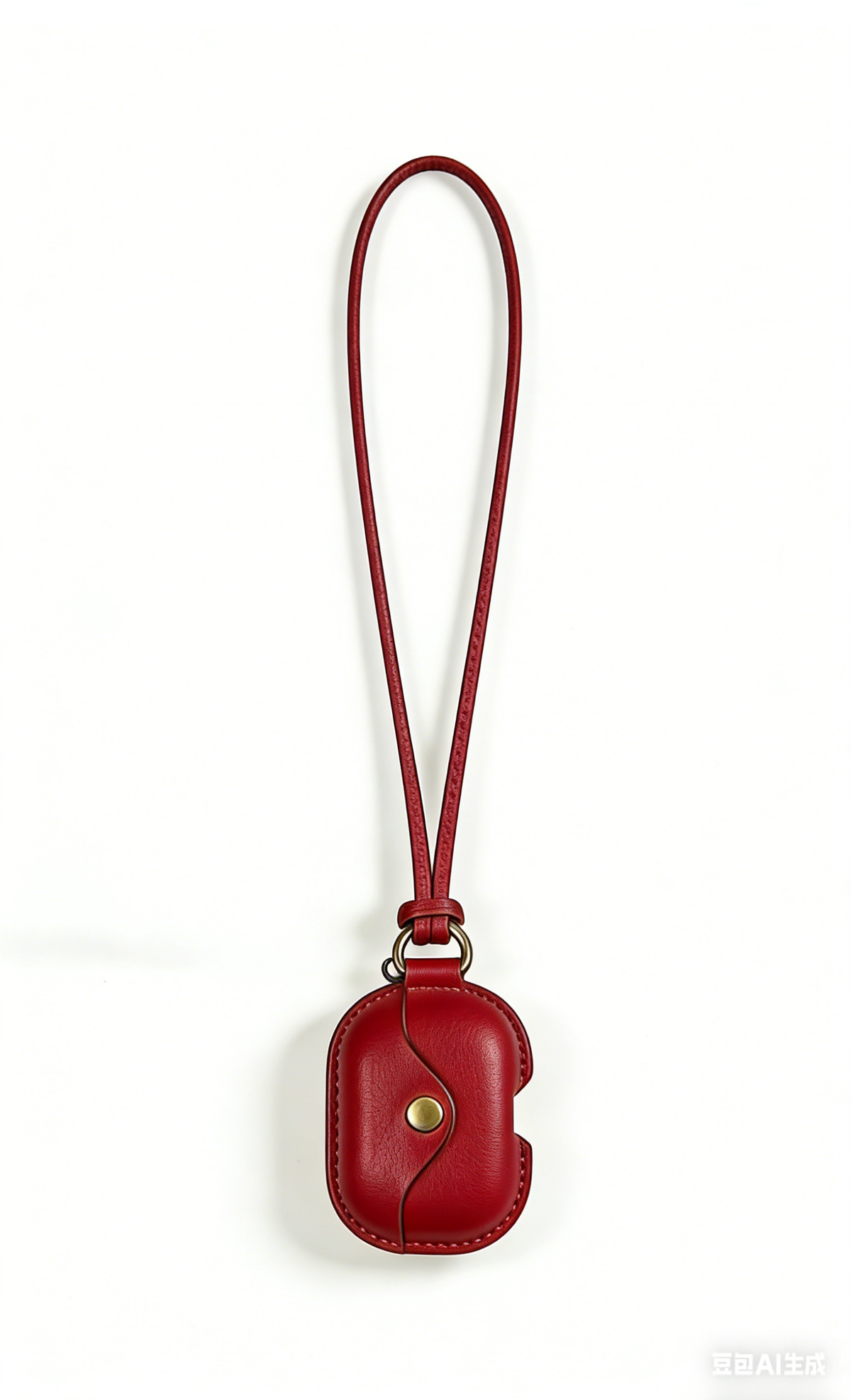 Premium Genuine Leather AirPods Case With Free Leather Lanyard