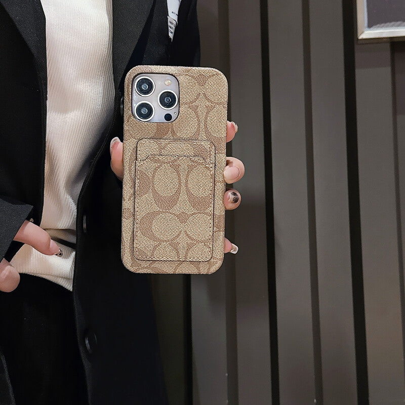 Classic Classic iPhone Case With Card Holder White