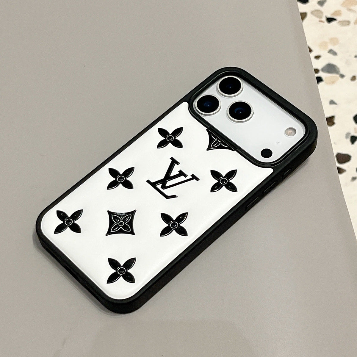 Luxury 3D Embossed Designer iPhone Case