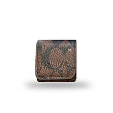 Luxury Coach AirPods Cases Dark brown-
