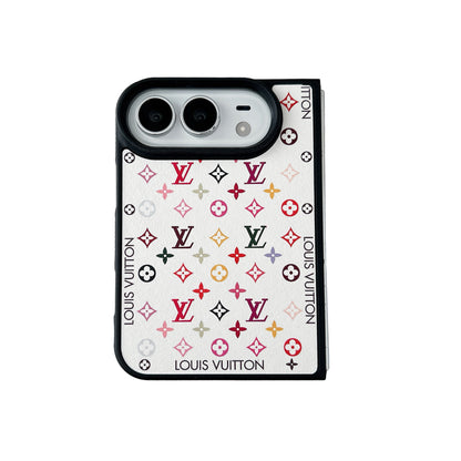 iPhone Duo Colorblock Monogram Leather Case