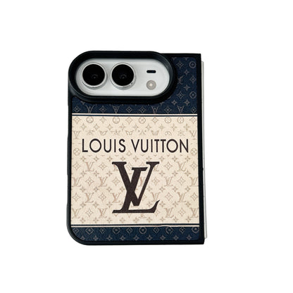iPhone Duo Colorblock Monogram Leather Case