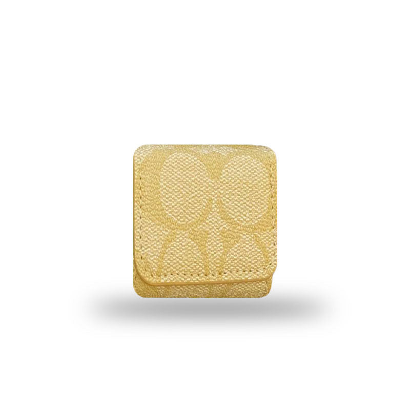 Luxury Coach AirPods Cases Coffee-