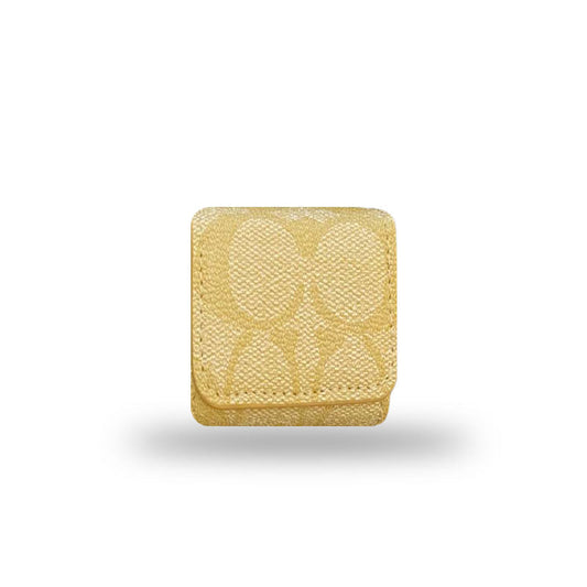Luxury Coach AirPods Cases Coffee-