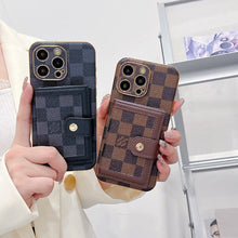 Luxury Classic Color Card Bag iPhone Case