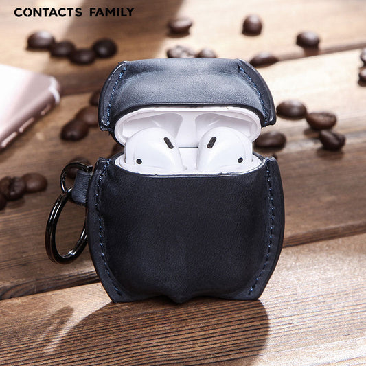 Genuine Leather AirPods 1/2 Case