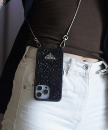Luxury Diamond Crossbody iPhone Case