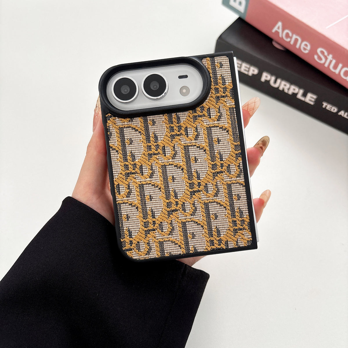 iPhone Duo Slim Leather Case – Signature Color Collection