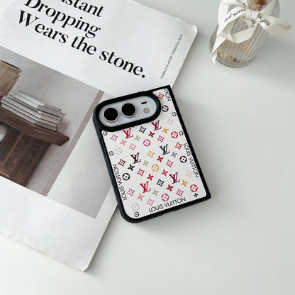 iPhone Duo Colorblock Monogram Leather Case