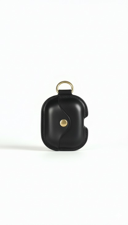 Premium Genuine Leather AirPods Case With Free Leather Lanyard