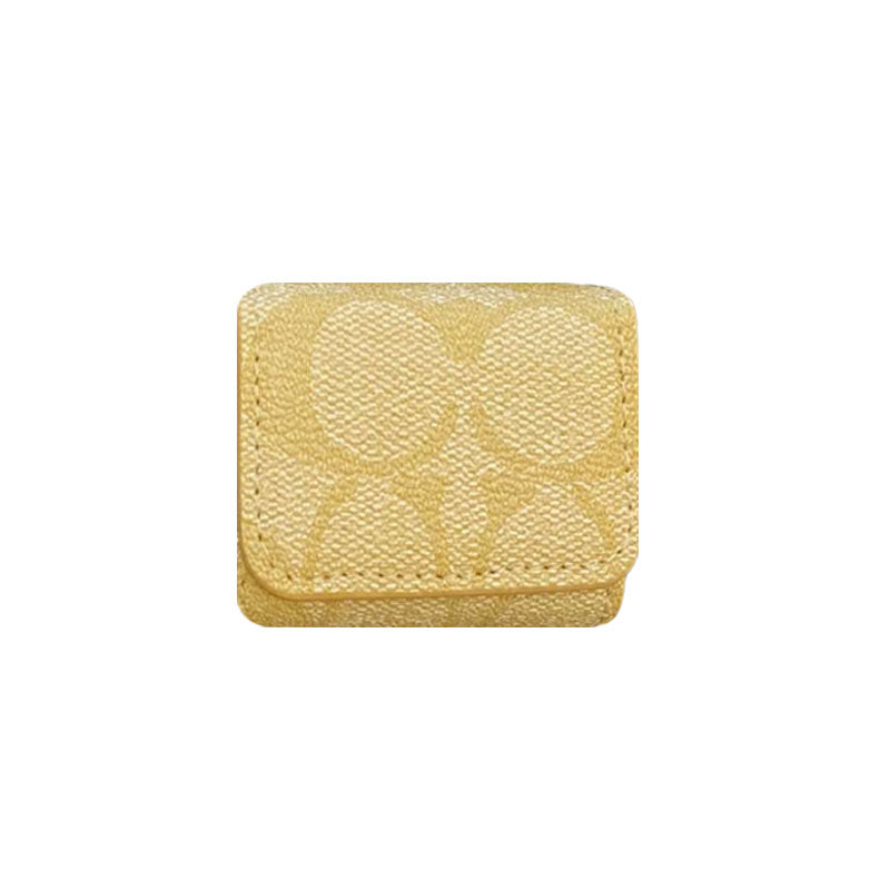 Luxury Coach AirPods Cases Dark brown-