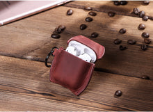 Genuine Leather AirPods 1/2 Case