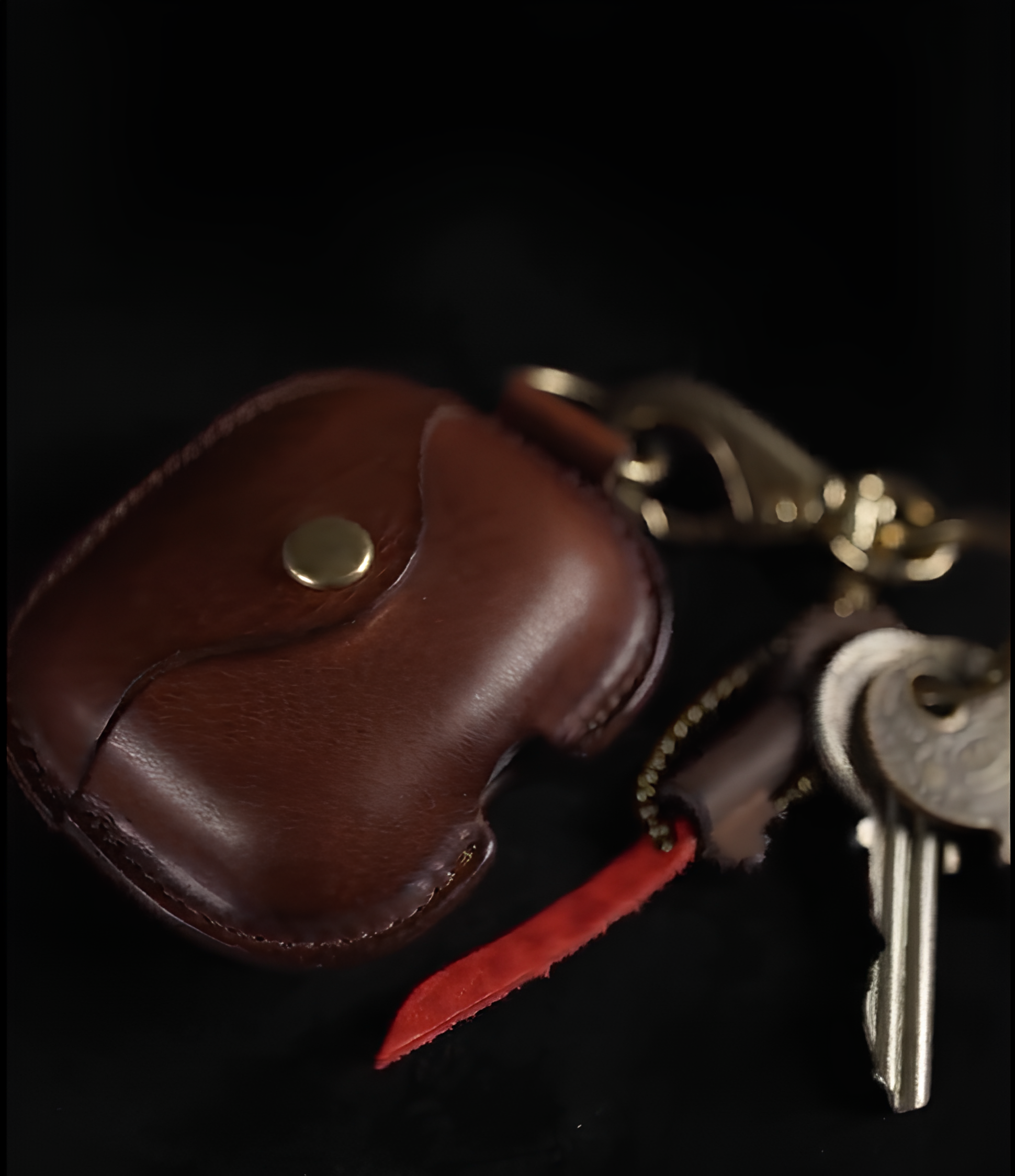 Premium Genuine Leather AirPods Case With Free Leather Lanyard