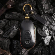Top Grain Leather Mercedes Key Case
