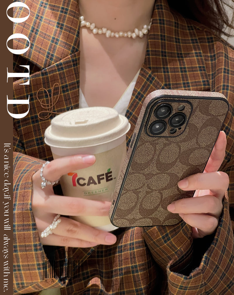 Classic iPhone Case Coffee