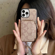 Classic iPhone Case With Wallet Coffee-