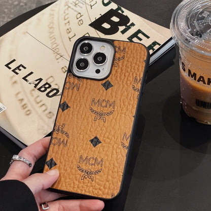 MCM iPhone Case Yellow-