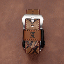 Leather Monogram Apple Watch Bands