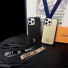 Luxury Brown Hand Chain iPhone Case