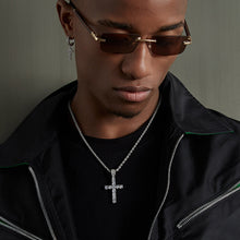Iced Cross Necklace