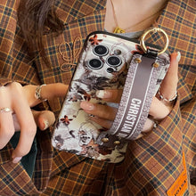 Fashion Maple Leaf Wristband iPhone Case