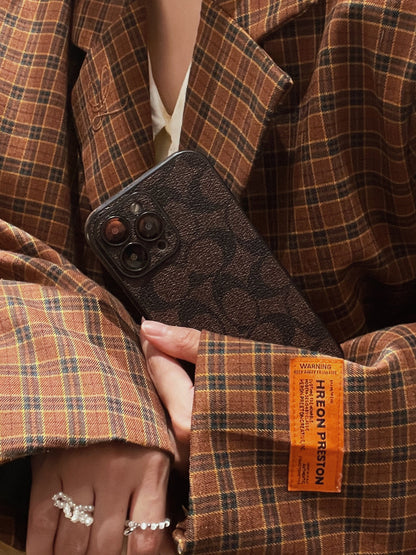 Classic iPhone Case Brown