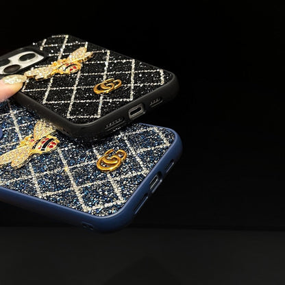 Premium Bee Diamond iPhone Case