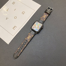 APPLE WATCH STRAP STITCHING MONOGRAM LEATHER
