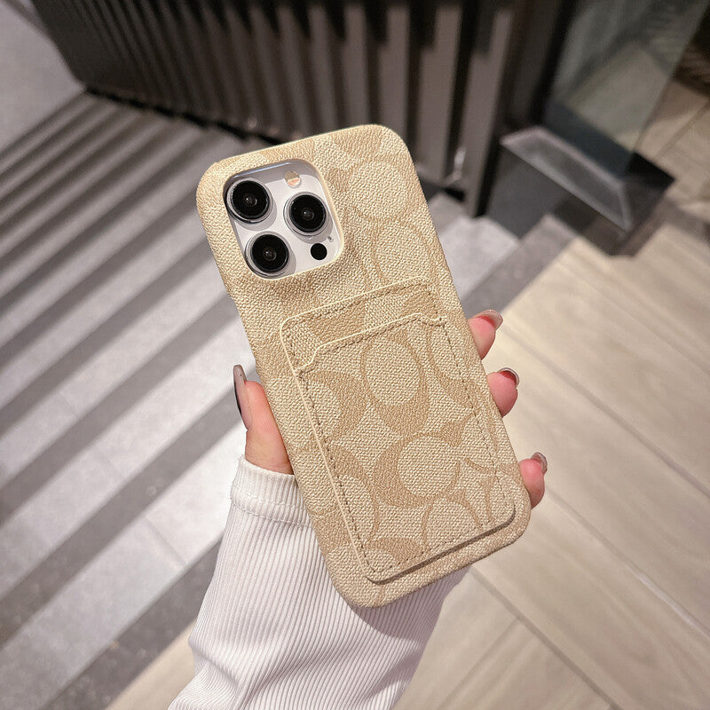 Classic Classic iPhone Case With Card Holder White
