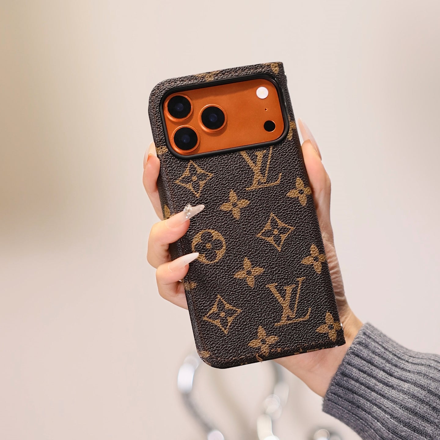 New Classic Luxury Card Holder Phone Case 08
