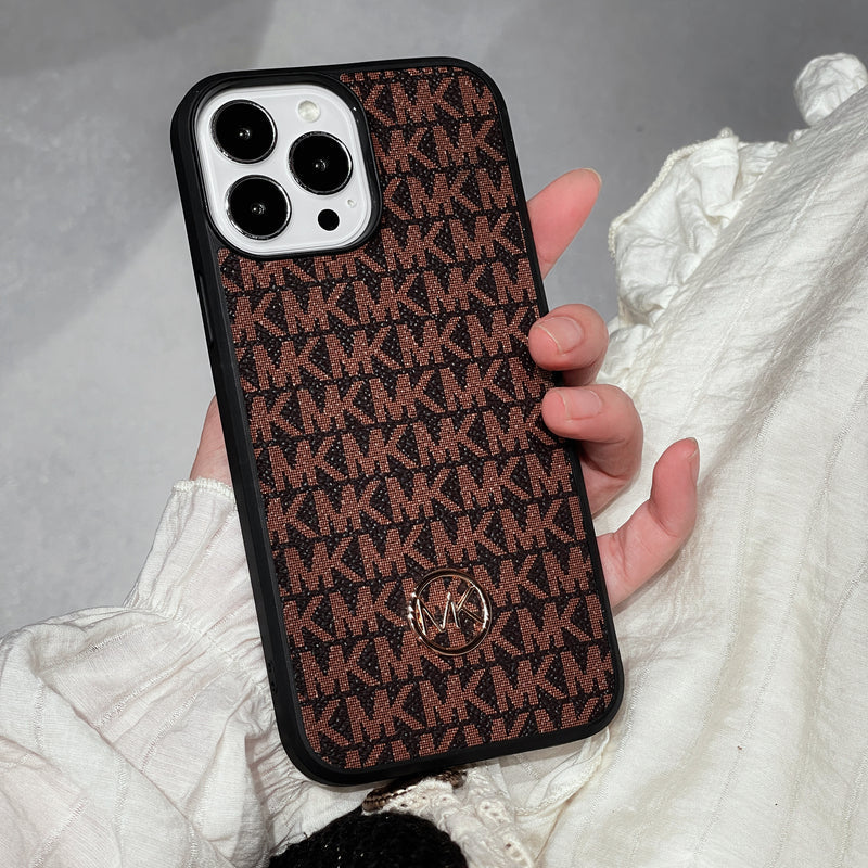 Luxury iPhone Case Brown-