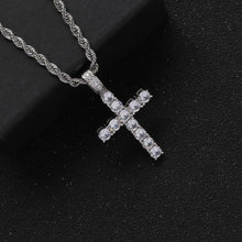 Iced Cross Necklace
